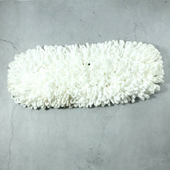 Washed dust mop head drying
