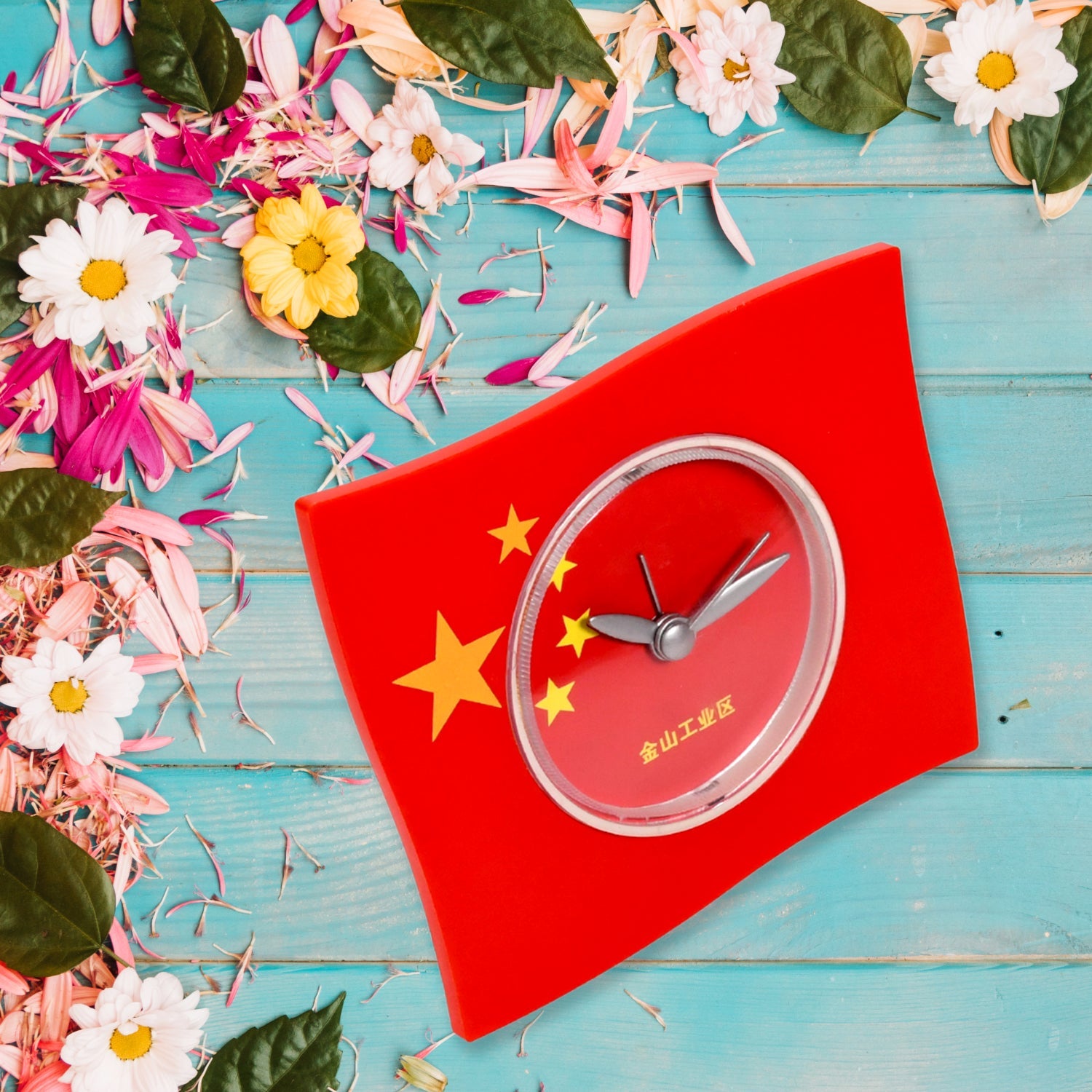 Elegant Desk Clock Watch with Alarm System â€“ Stylish and Functional Timepiece for Your Workspace (1 Pc)