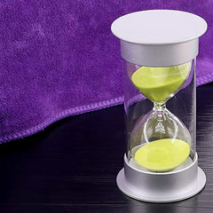 45-Minute Green Sand Timer â€“ Hourglass Time Management Tool for Classroom & Games (Color : Green)