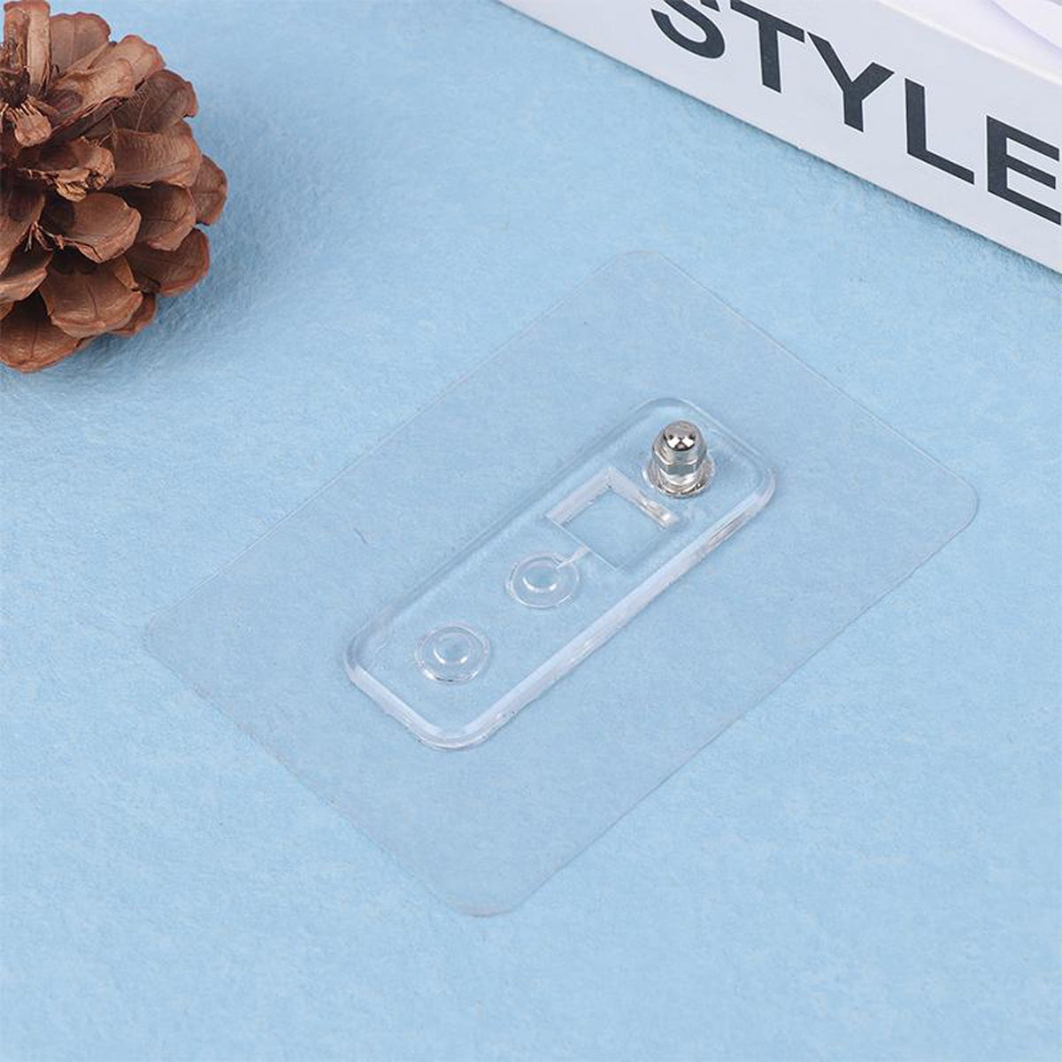 Strong adhesive plastic wall hook hanger