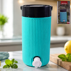 ChillPour 2.5L insulated water jug with tap and sturdy handle