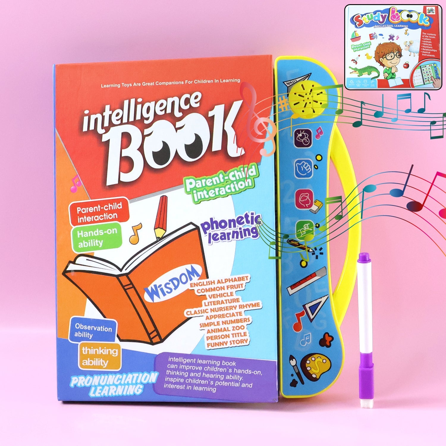 Interactive Intelligence Learning Book with Sound & Phonics (1 Set ...