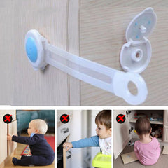 Single child safety strap lock essential for protection.