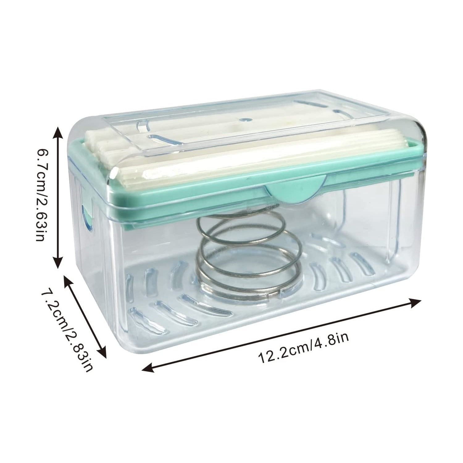 Portable soap roller dispenser for home use
