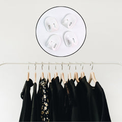 Multipurpose Strong Cartoon Hook Self-Adhesive hooks (4 Pc Set)