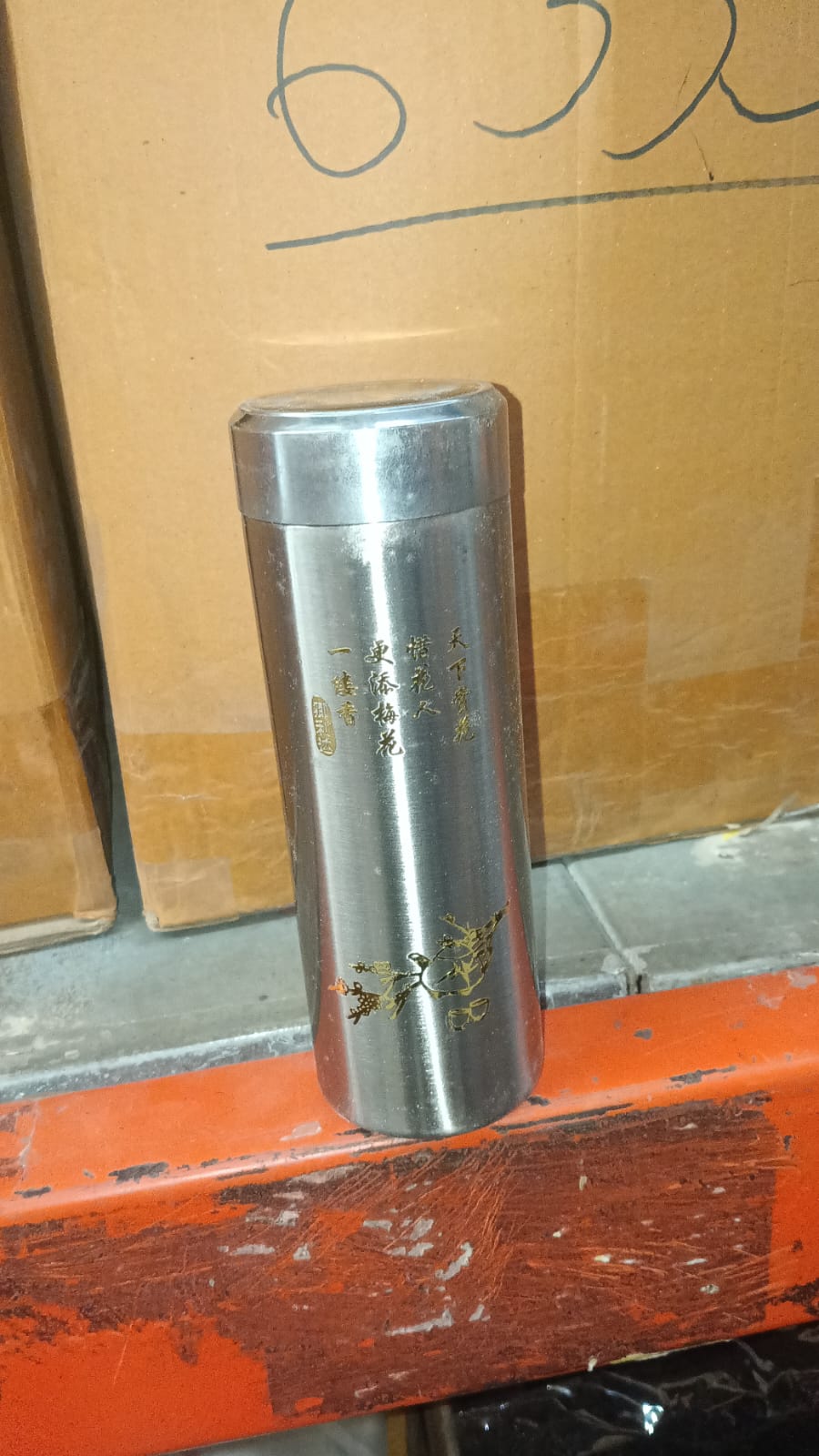 Mini Stainless Steel Water Bottle 380ml lifestyle image 3