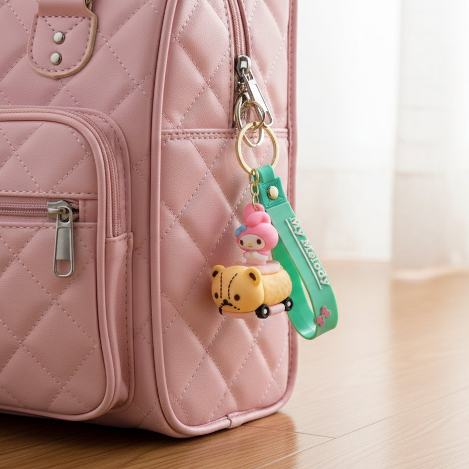 Cute Cartoon Character Keychain (1 Pc)