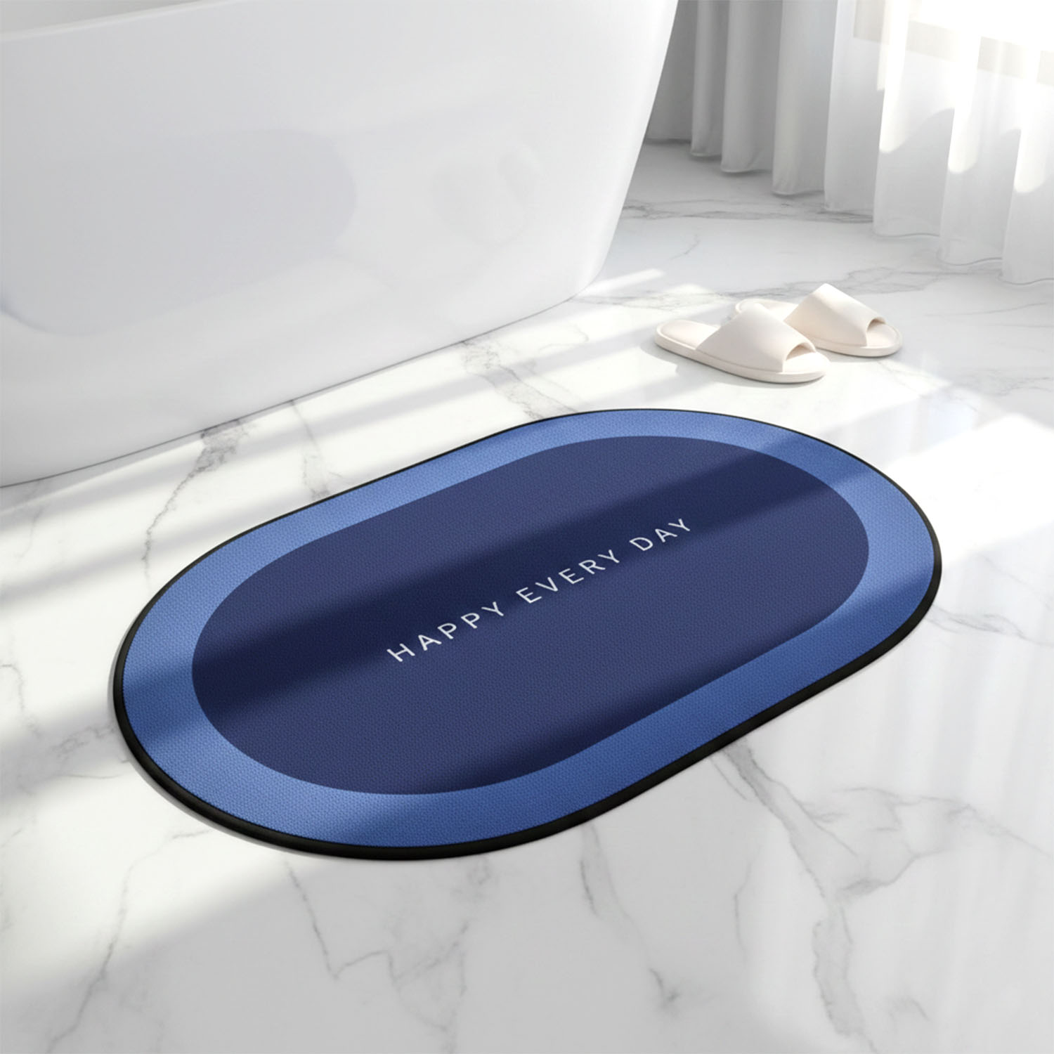 Textured surface of DeoDap super absorbent bath mat