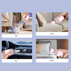 2 in 1 Mini Vacuum Cleaner with Brush Attachment (1 pc)