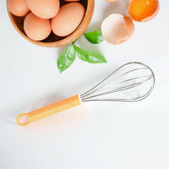 Stainless Steel Manual Whisk â€“ Cream, Flour & Egg Mixer (16 Cm)