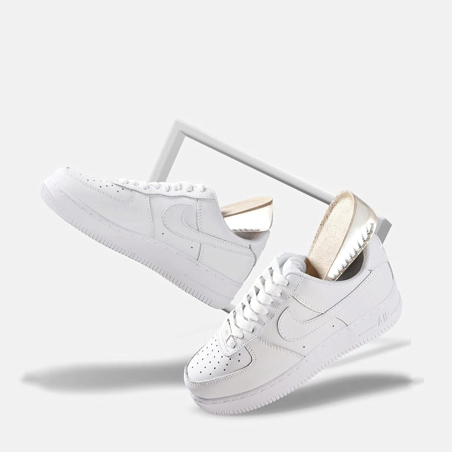 1 Pairs Silicone Heel Pads, Shoes Insole (12Ã—7Ã—2 Cm)