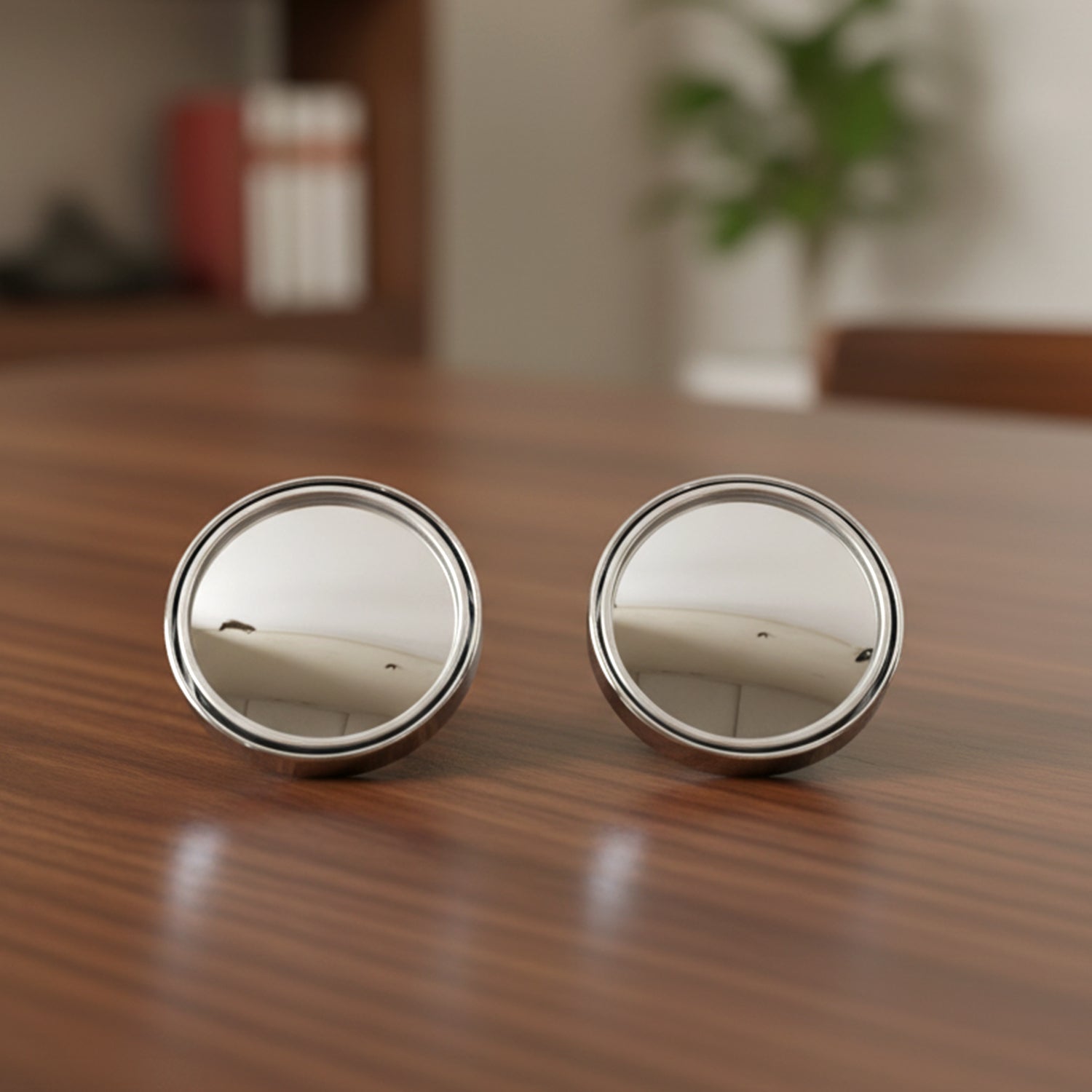 Car safety mirror for blind spot elimination