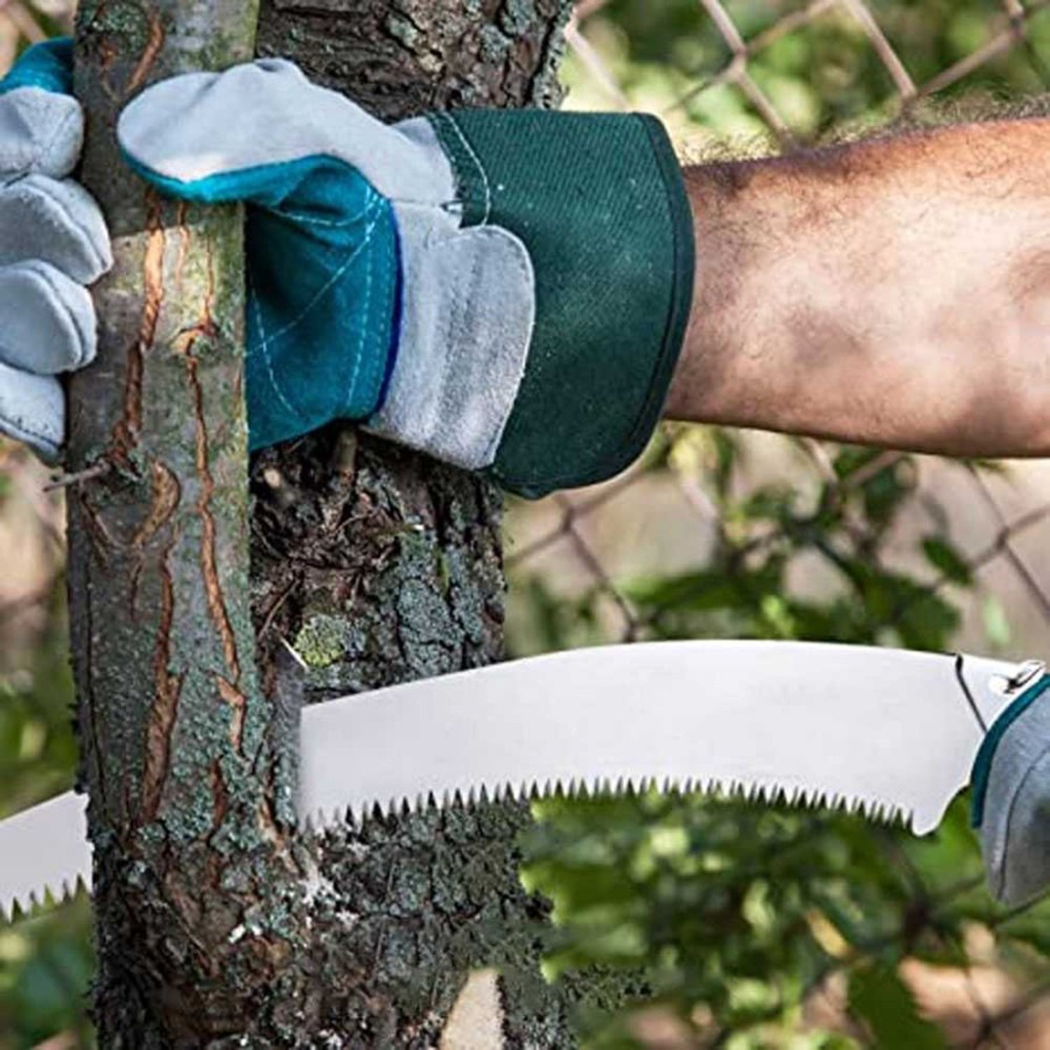 Hand Pruning Saw For Tree Branch Cutter (1 Pc / With Cover / 50 Cm Long)