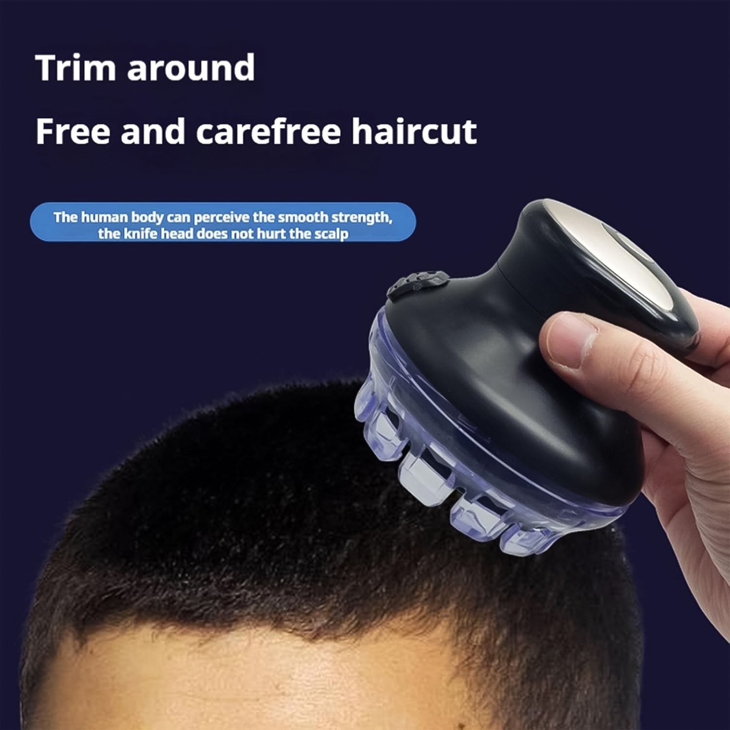 Electric Beard & Hair Trimmer angle view