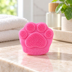 Paw Shape Face Wash Scrubber for Daily Skin Care and Pore Cleansing (1 Pc)