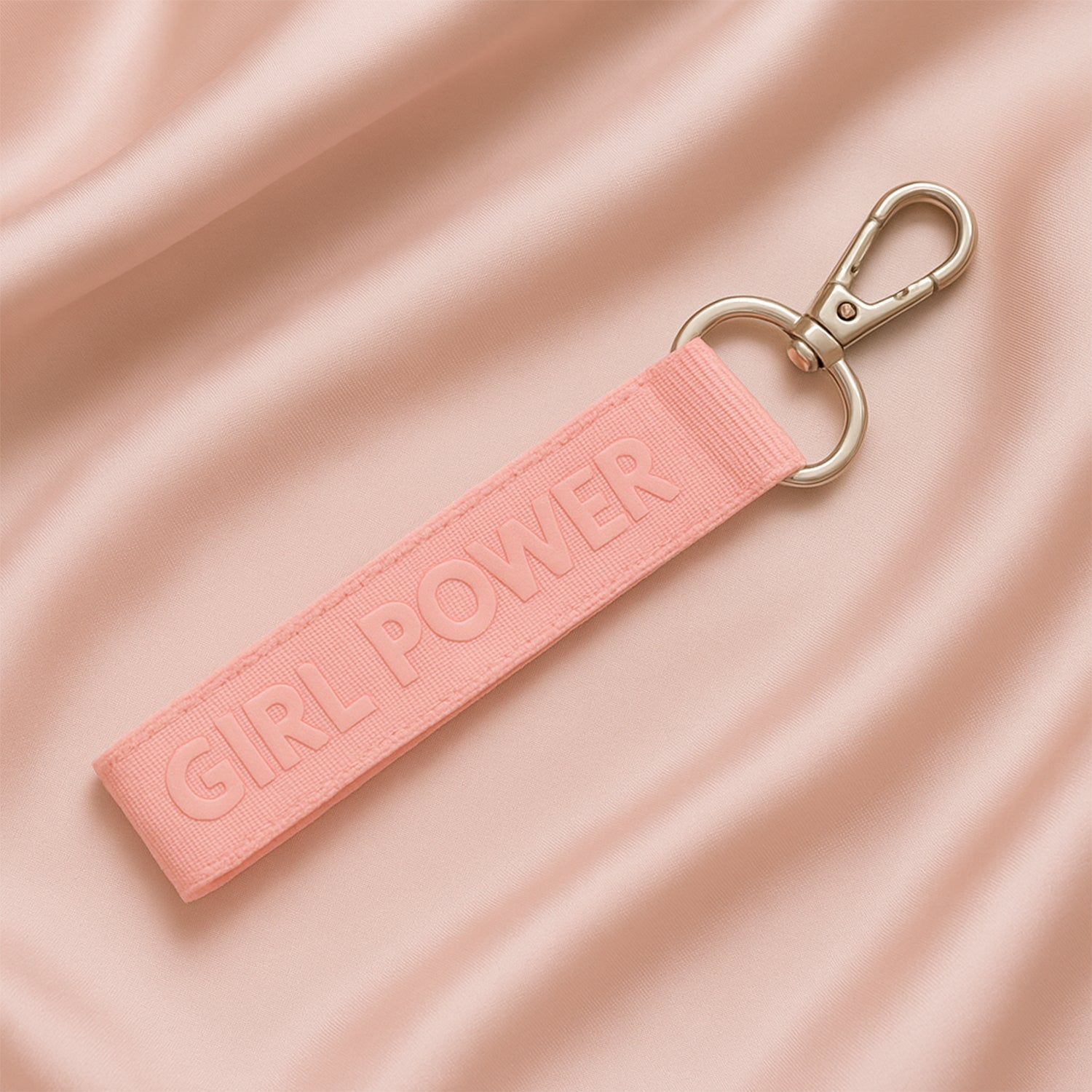 Girl Power Loop Keychain in Mixed Colors