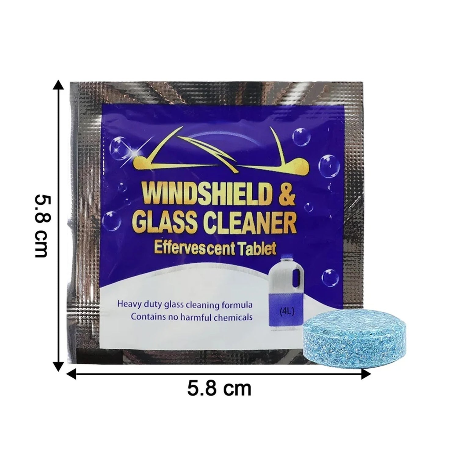 Car Windshield Cleaner Tablets (10 Pc)