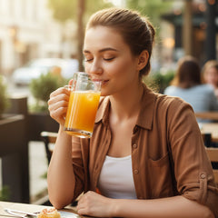 reusable plastic shake mug set for beverages