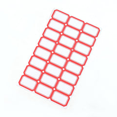 Multipurpose Writable Blank Label Sticker Sheets (1 Sheet)