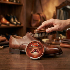 Maxwax Brown Shoe Polish Cream (1 Pc, 40 Gm)