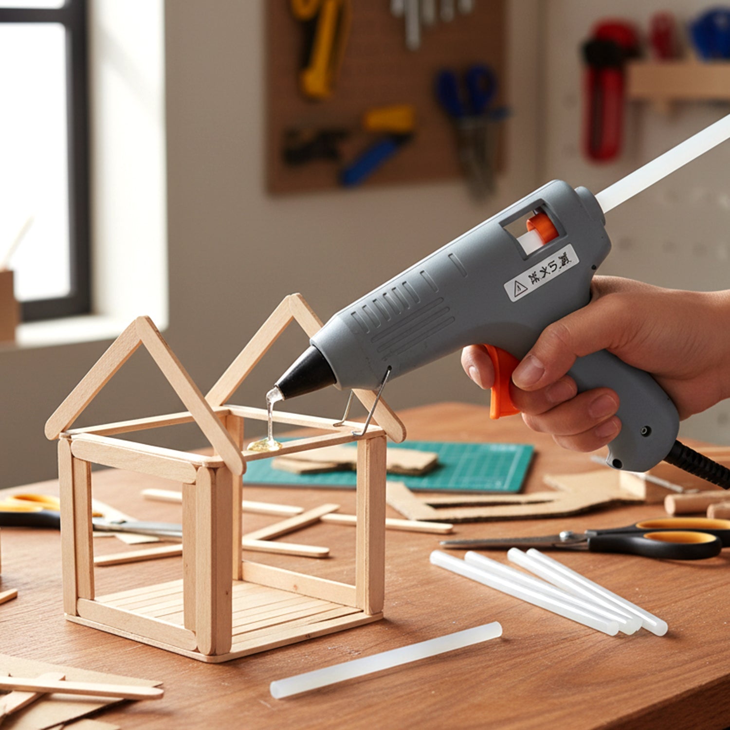 Heavy Duty Hot Melt Glue Sticks (10 Pc, 29 Cm)