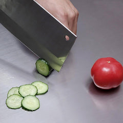 Durable Stainless Steel Chopping Tray for Food Prep