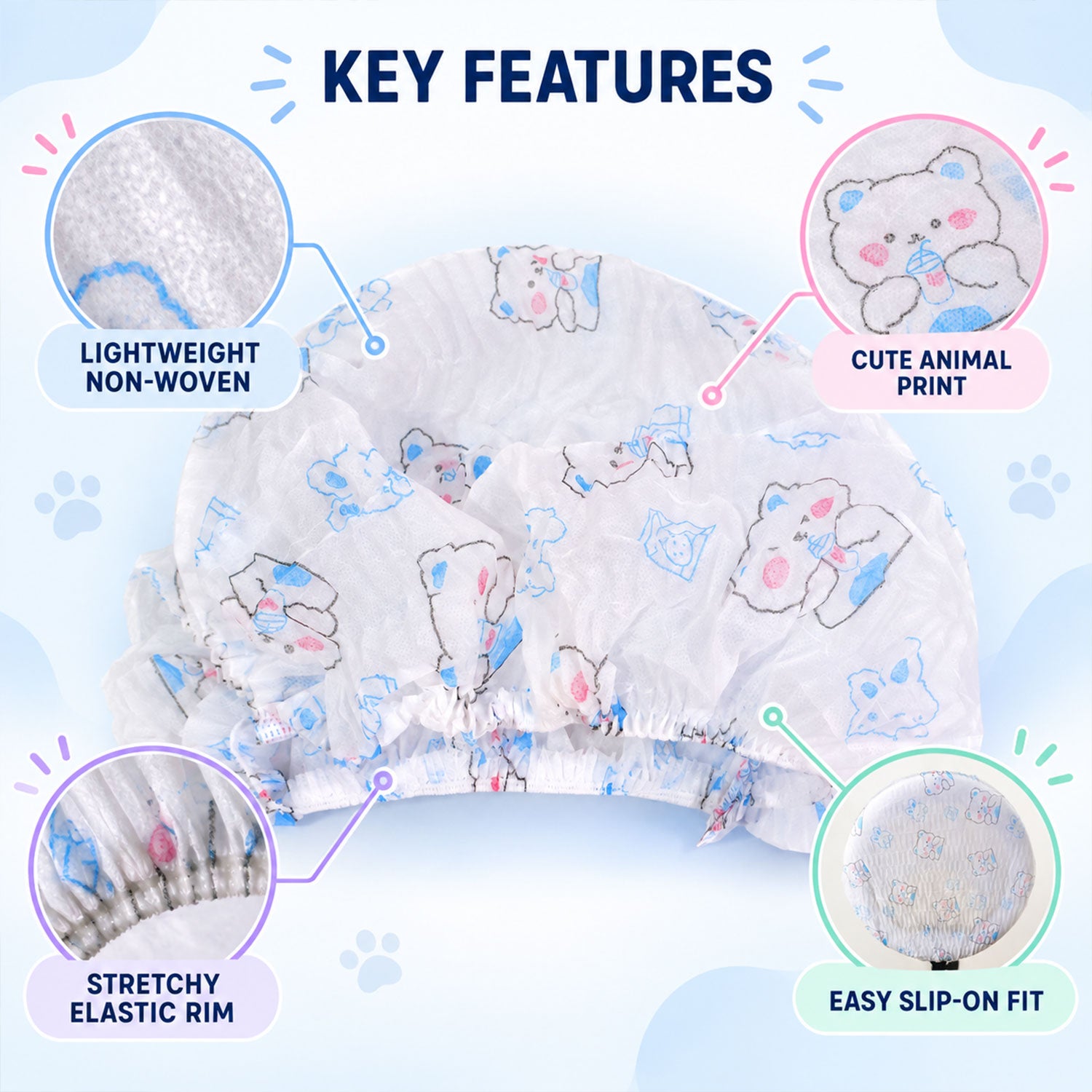 Fan cover feature view