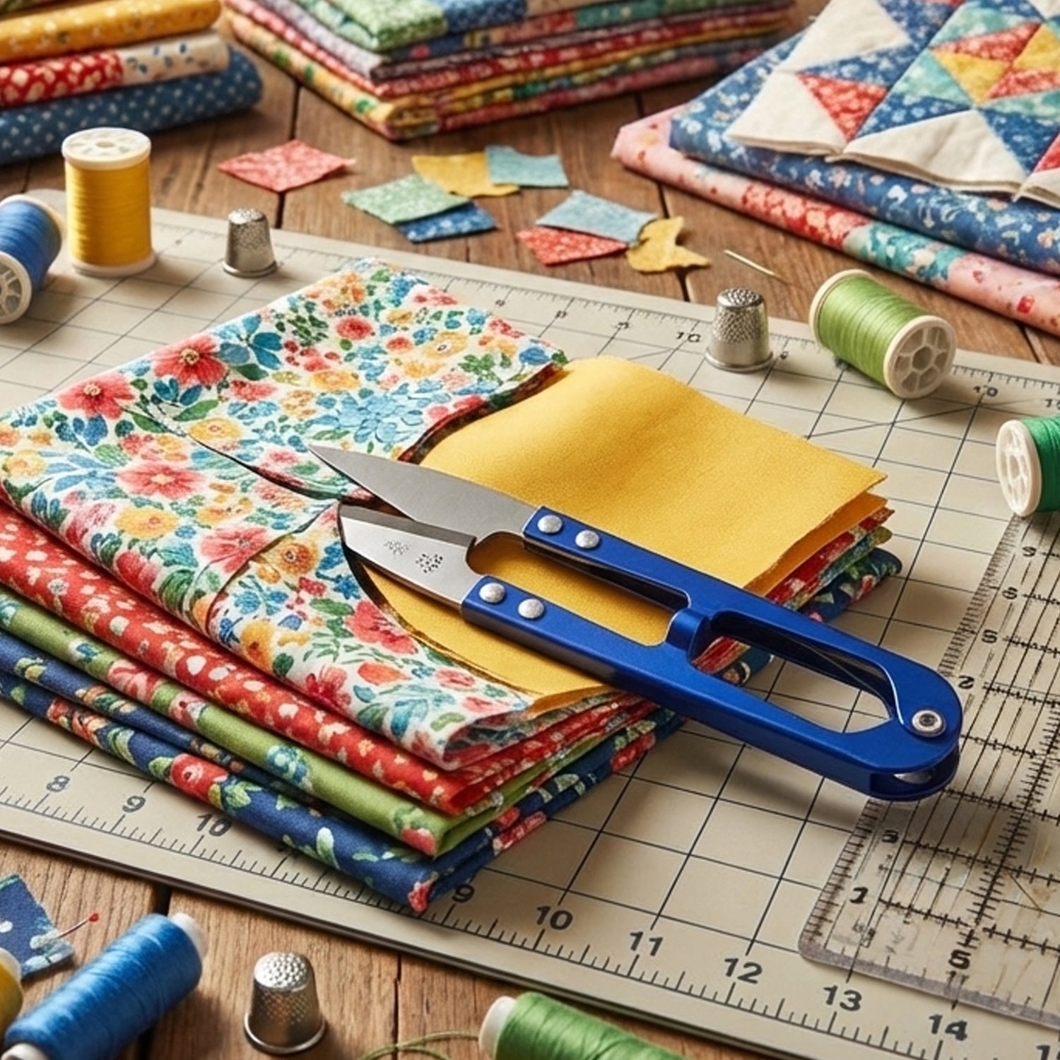 Premium Sewing Scissors with Ergonomic Handle (1 Pc)