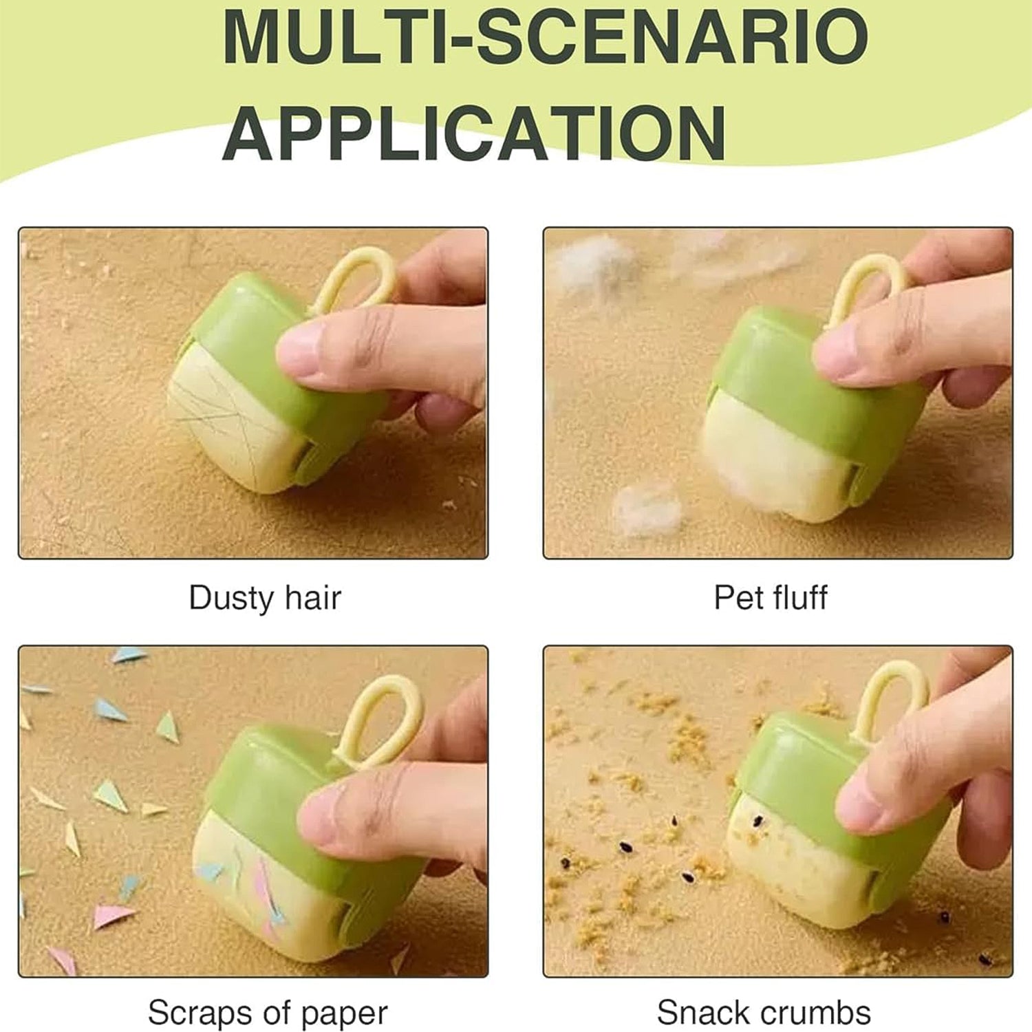 Lint roller organizer holder