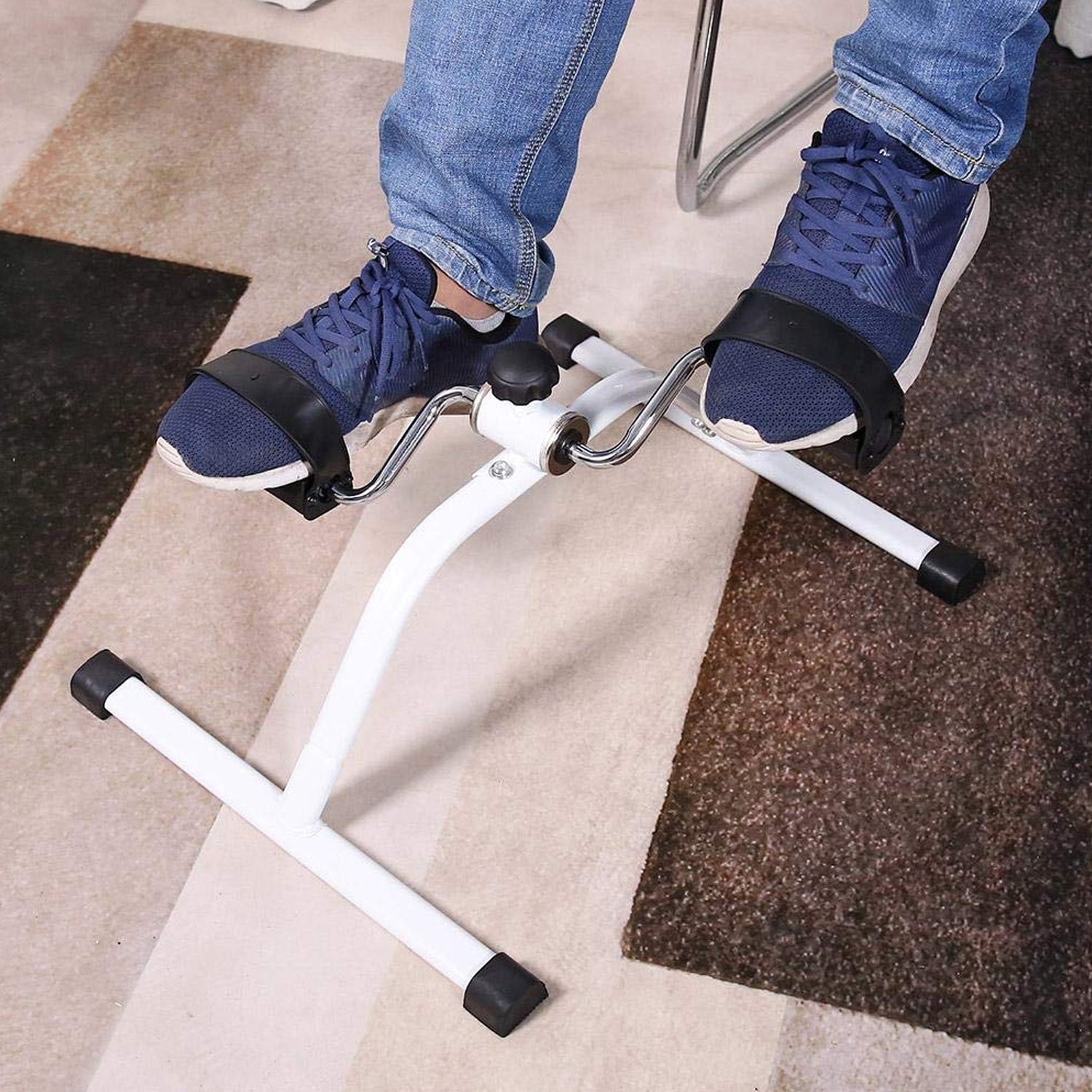 Pedal exerciser leg arm workout