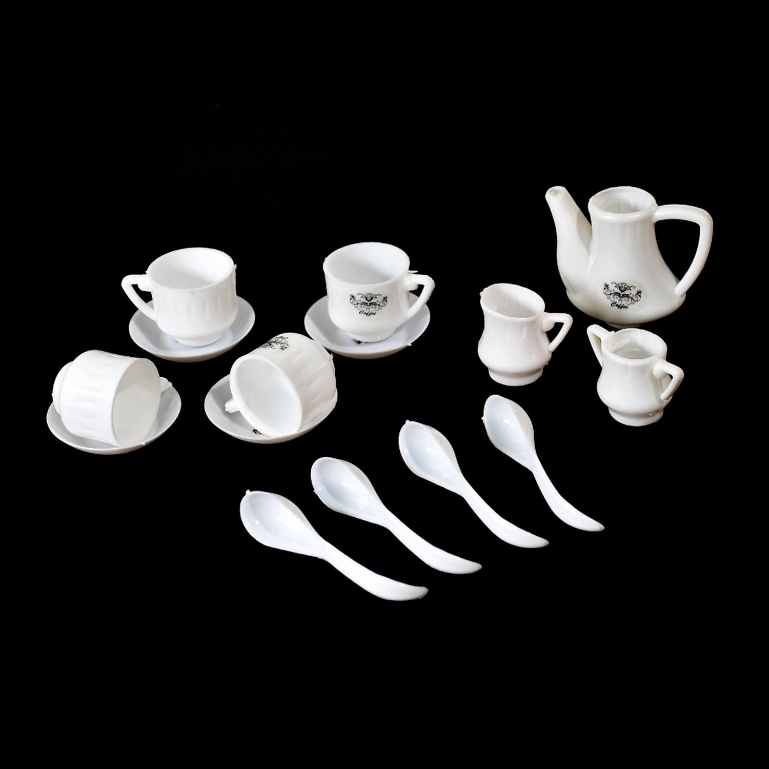 4445 ï»¿Tickles Tea toy Set | Coffee Kitchen Plastic Set Toy for Kids, Boys & Girls (15Pcs) DeoDap