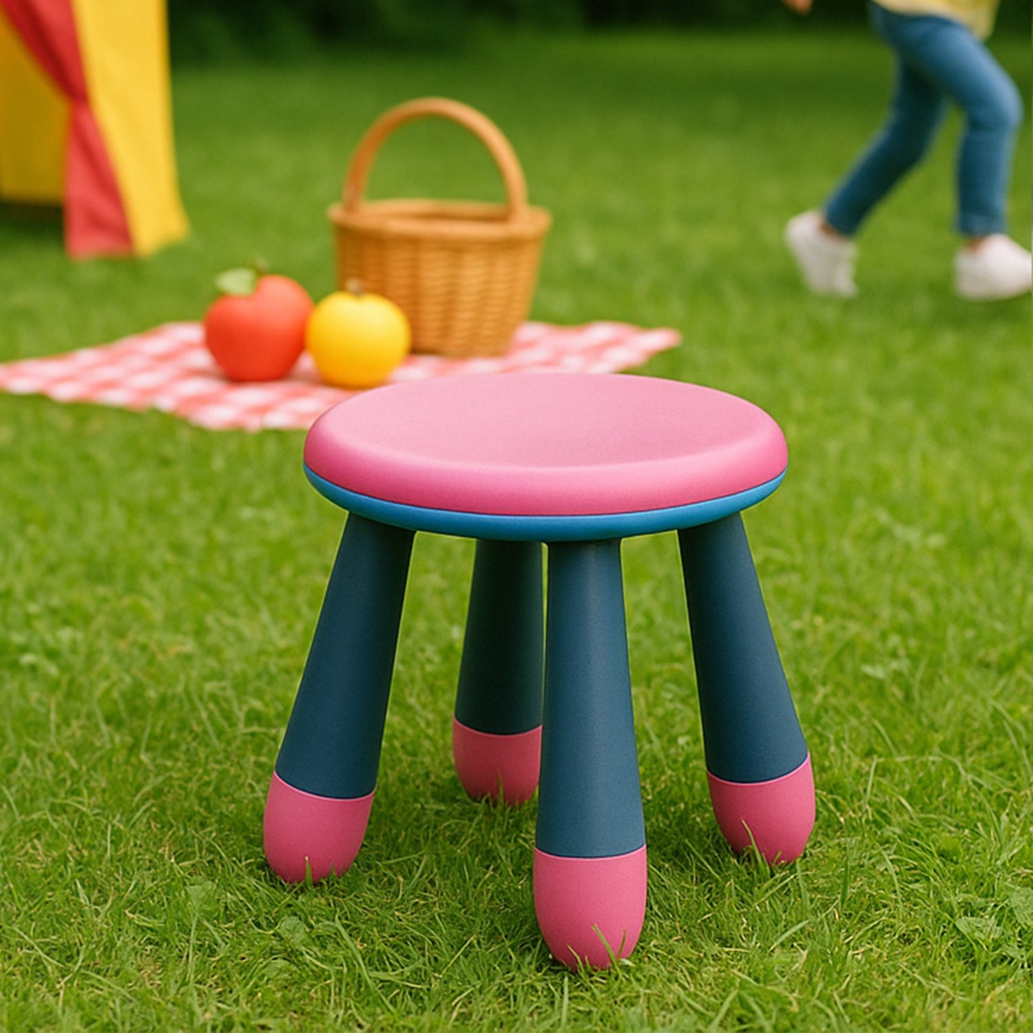 Foldable Baby Stool used in all kinds of places, specially made for kids and childrenâ€™s etc.