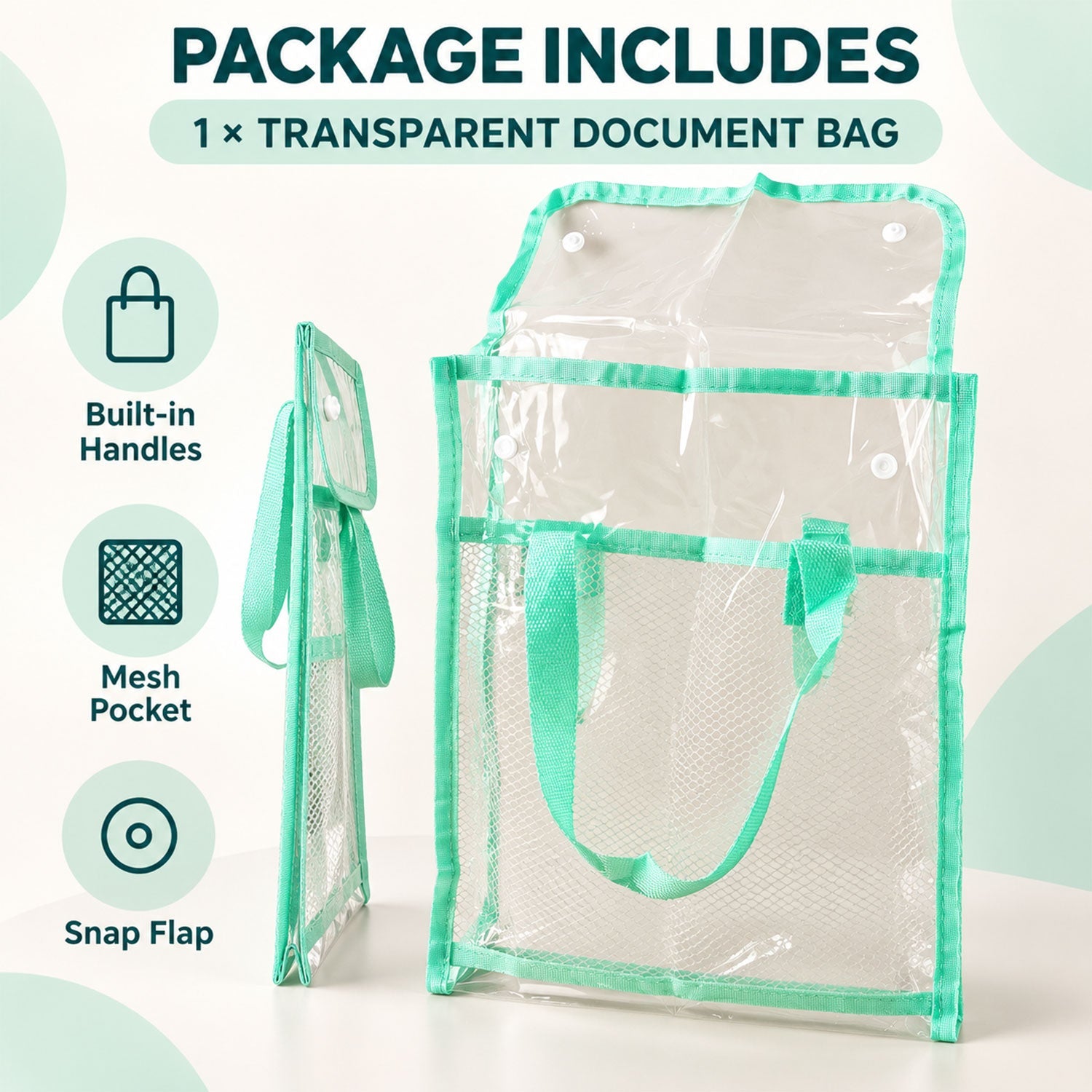 Storage bag mesh detail