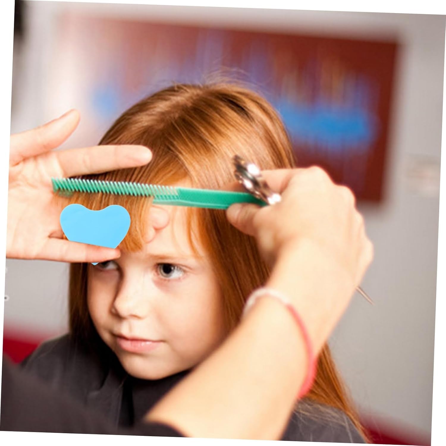 Haircut Design Stencil Set – 6-in-1 Safe Hair Trimmer Molds