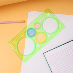 Design Ruler Spirograph Geometry Stencil Set