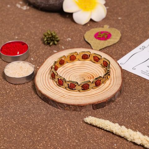 Authentic Rudraksha Bracelet â€“ Spiritual Healing and Protection