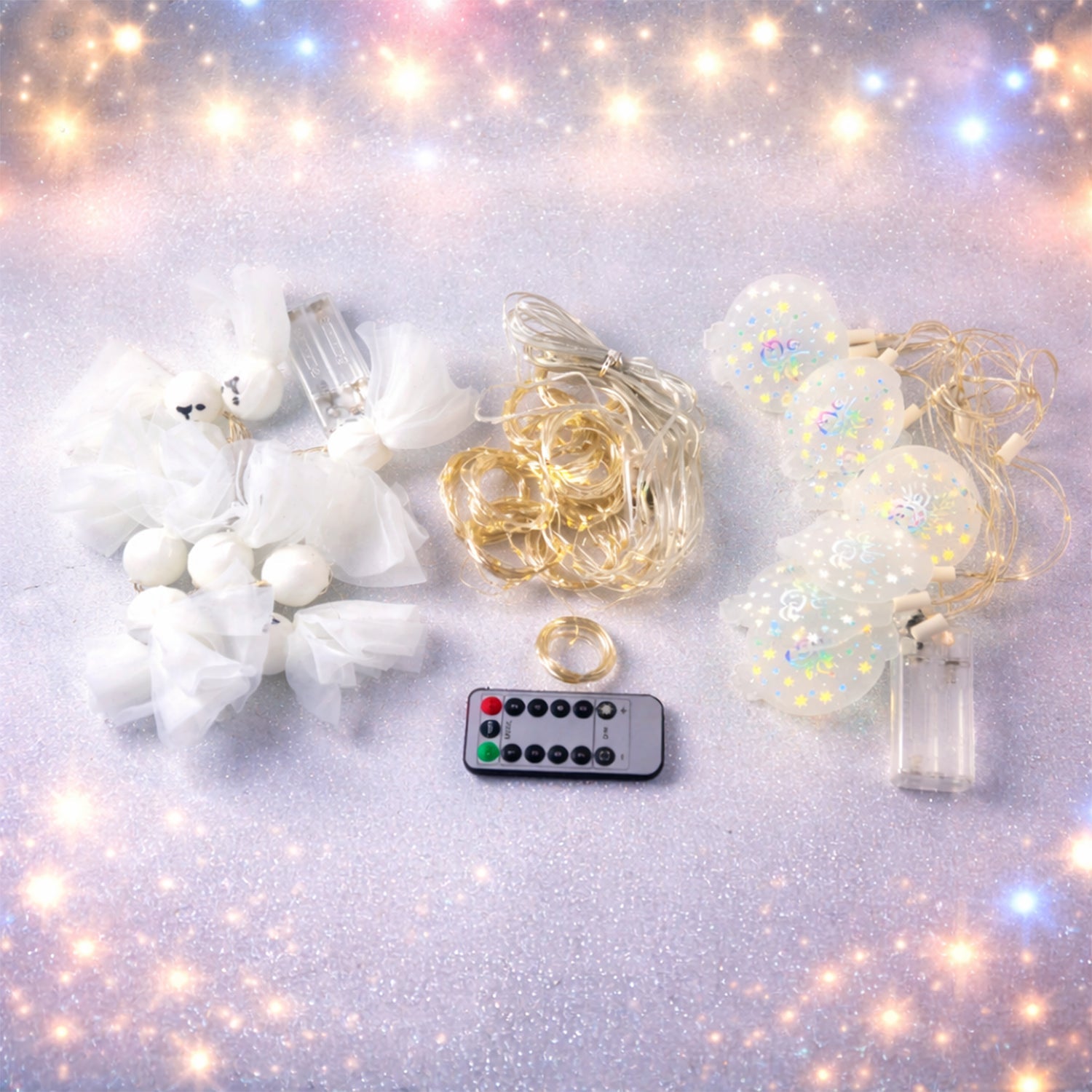 Decorative LED String Light Set (1 Pc, Mix Design)