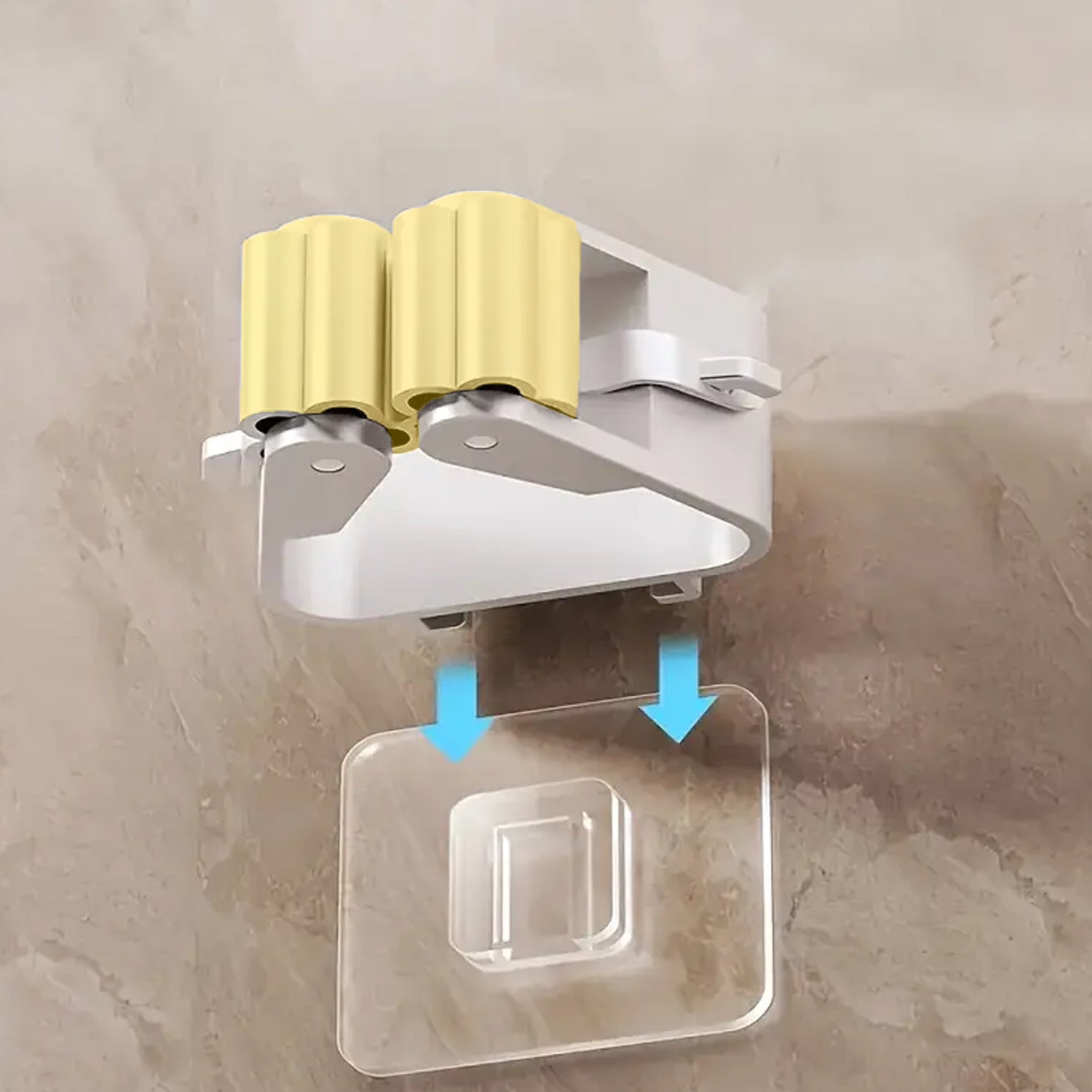 DeoDap Magic Sticker Self Adhesive Mop Broom - angle