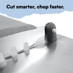 Supermom Stainless Steel Multifunctional Cut & Chop Vegetable Slicer Tool (1 Pc)