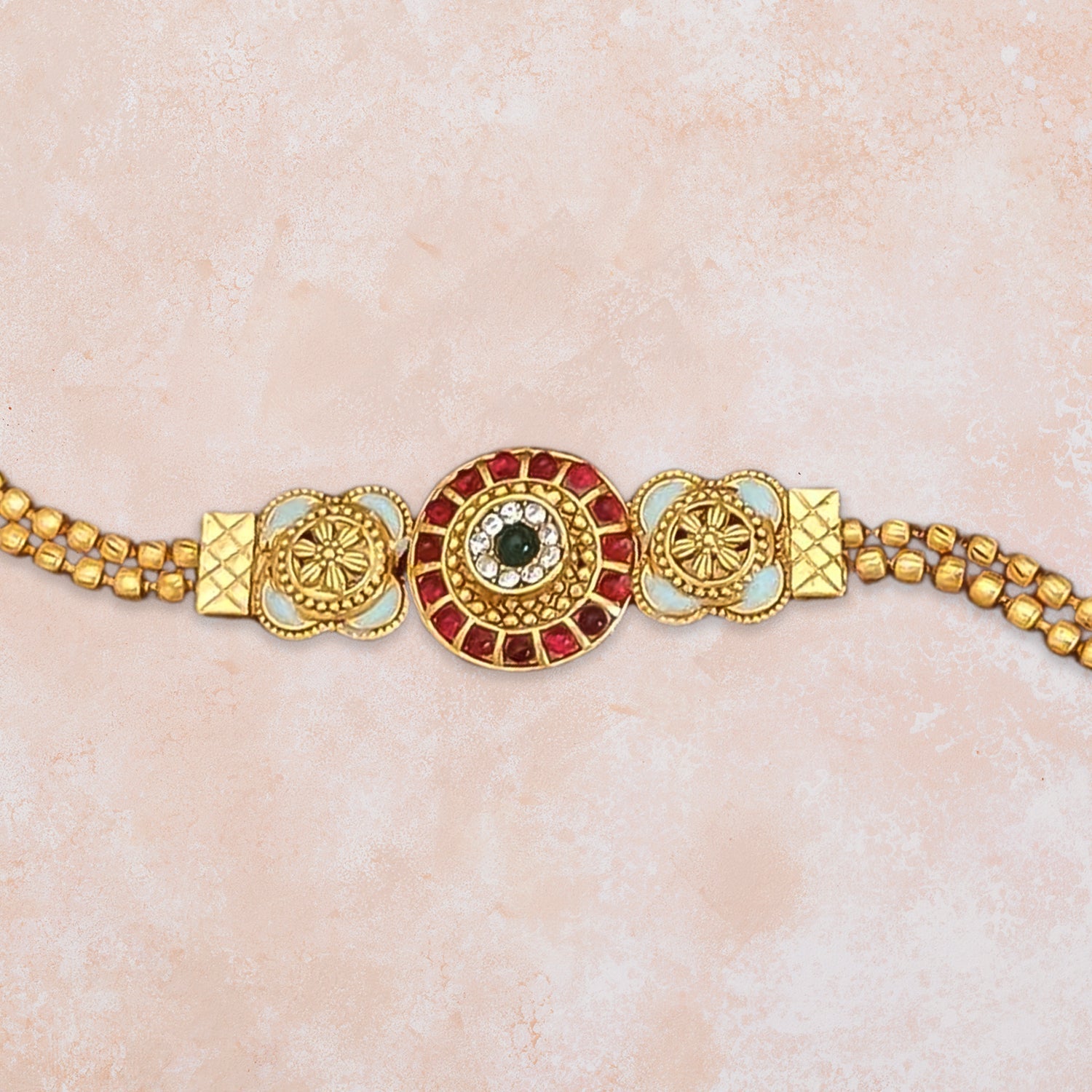 Elegant Gold Brass Bracelet â€“ Timeless Design