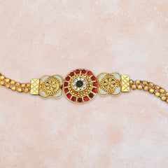 Elegant Gold Brass Bracelet â€“ Timeless Design