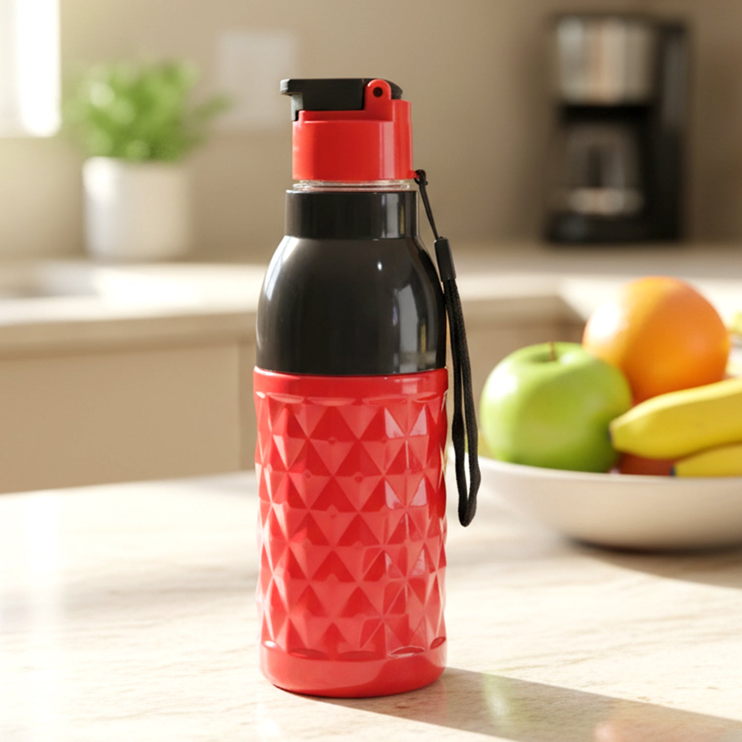 Water bottle for travel and outdoor use