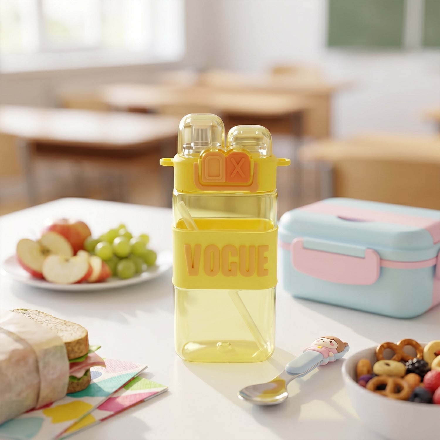Durable Kids Plastic Water Bottle