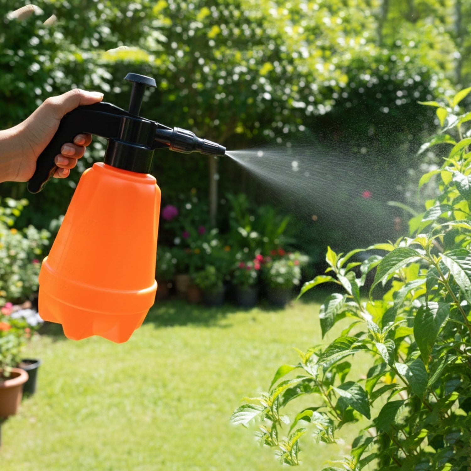 Spray bottle leak-proof design demonstration