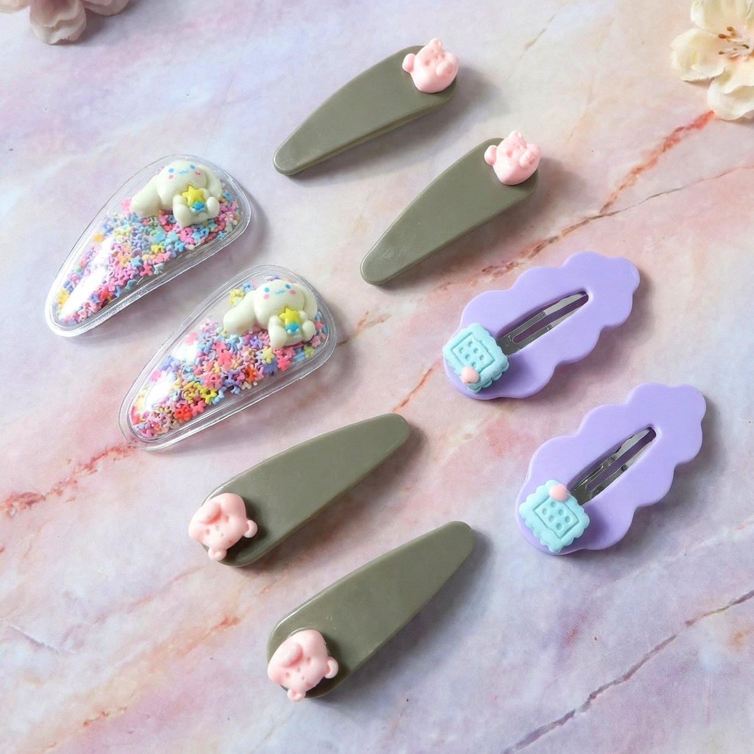 Mix Stylish Hair Accessories Kit (1 Set)