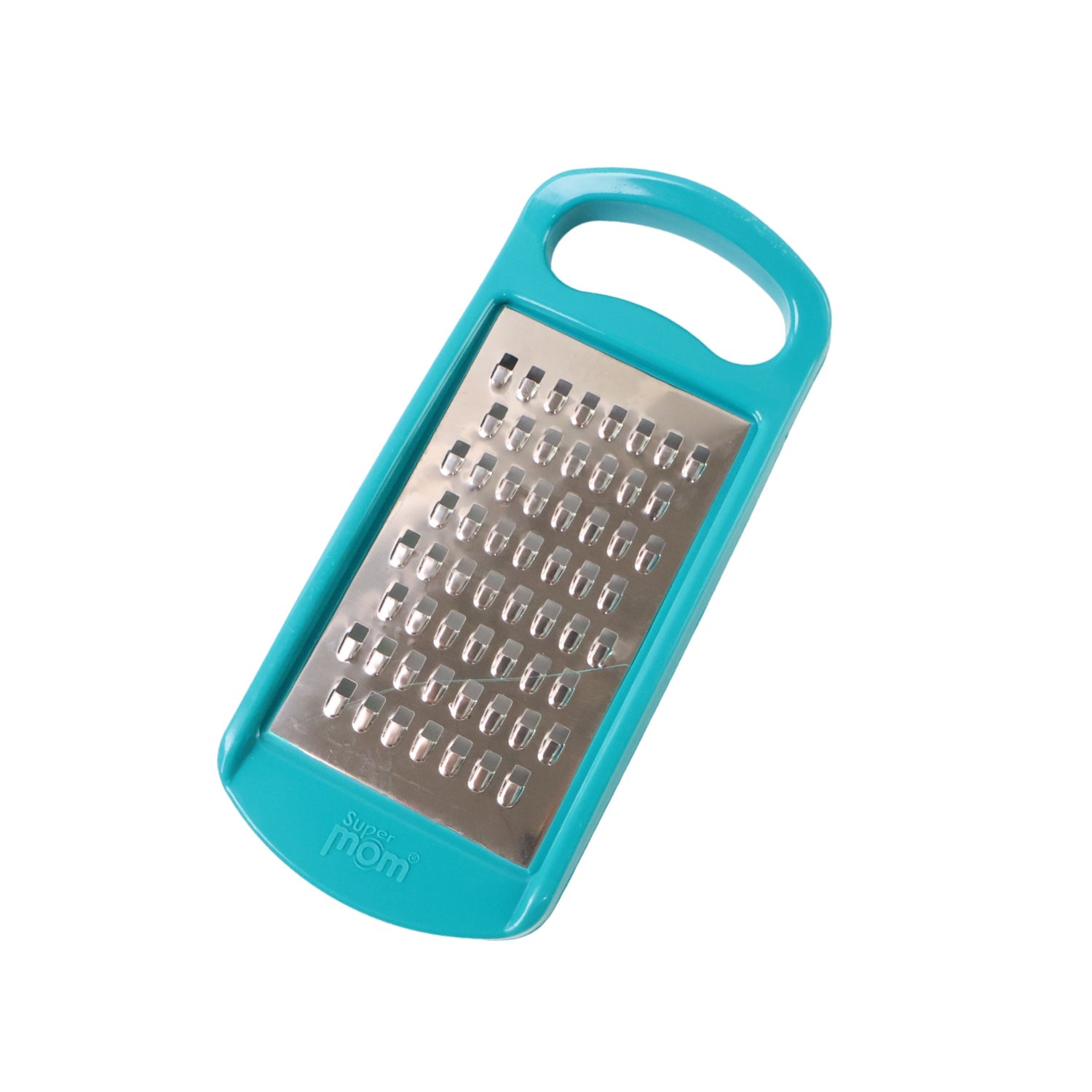 Durable heavy-duty plastic frame on Supermom grater