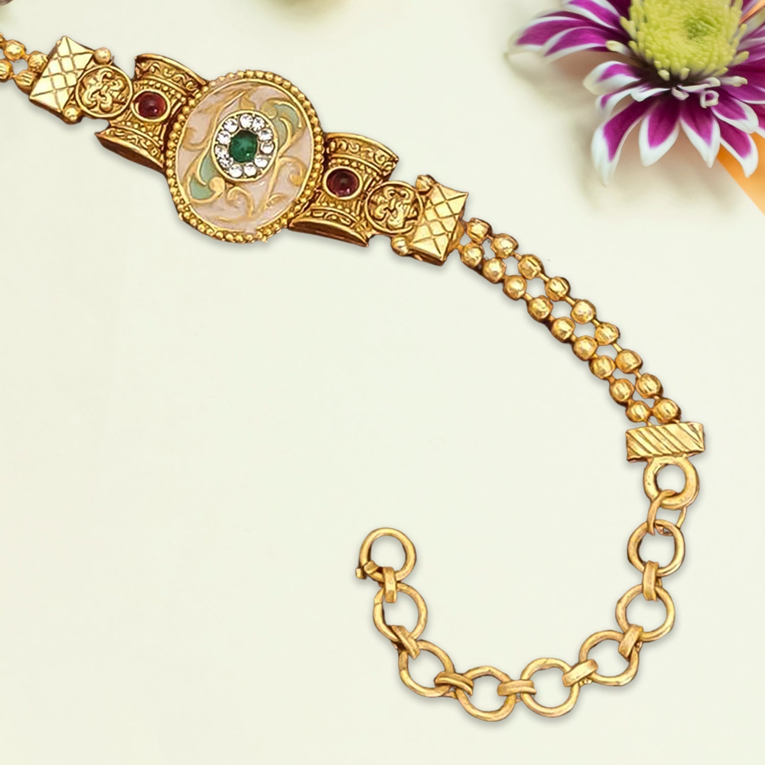 Handcrafted Brass Bracelet â€“ Unique & Refined