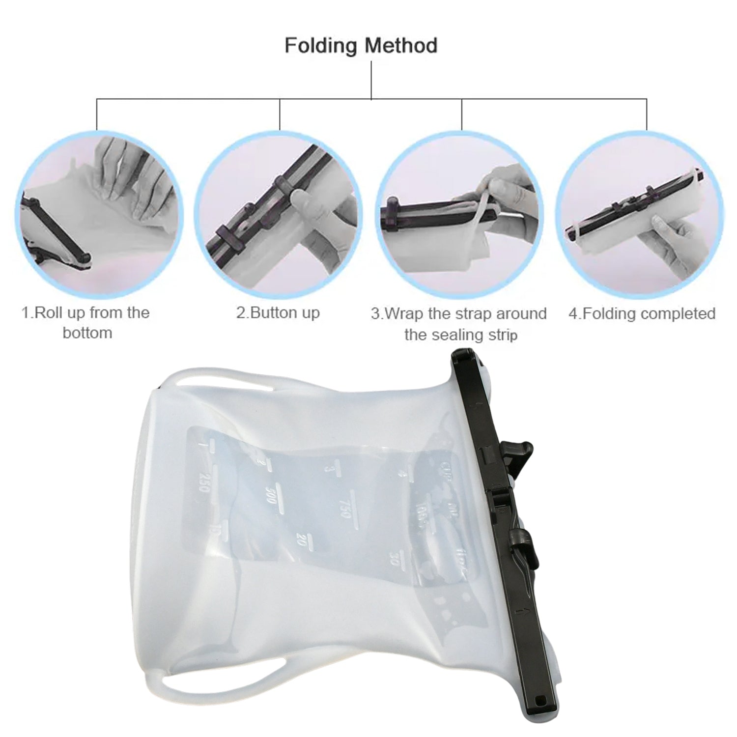 Reusable Silicone Food Storage Bag â€“ Leakproof, Flat Bottom, Freezer & Microwave Safe, BPA-Free Snack & Sandwich Bag (1 Pc)