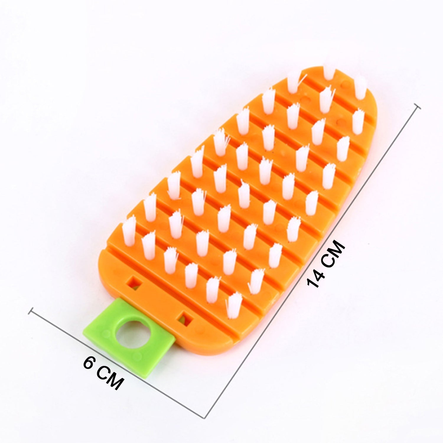 2909 Vegetable Scrubbing Brush, Vegetable Scrubber Nonâ€‘Toxic Fruit Brush Carrot Shape Vegetable Brush for Potato for Vegetable DeoDap