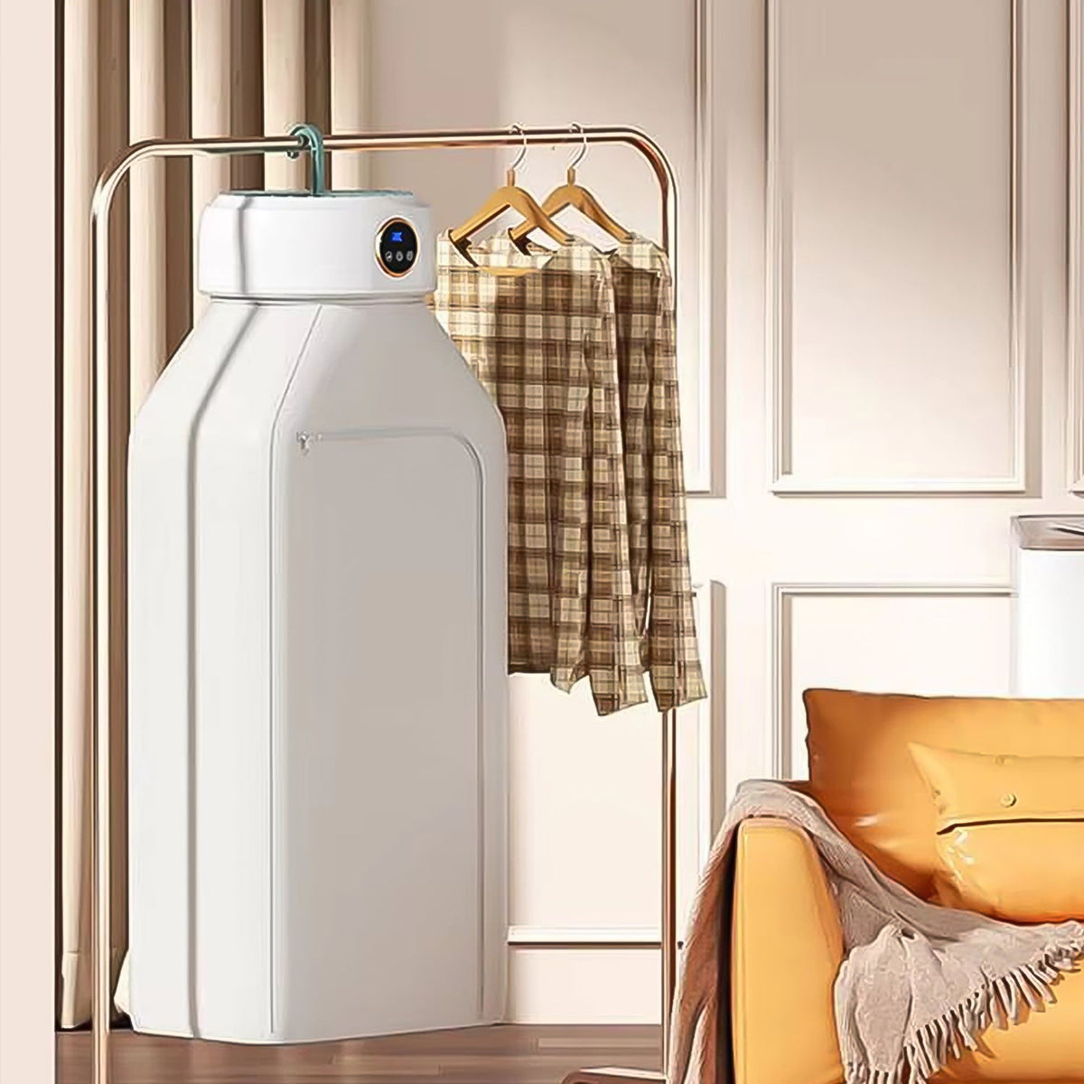 Portable Mini Clothes Dryer with Quiet Timer